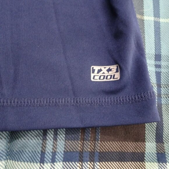 MLB Boston Red Sox Blue Polo TX3 Cool T-Shirt Size XL - Picture 4 of 6